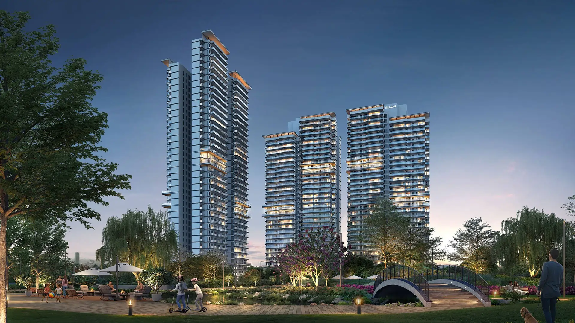 Premium high-rise tower illustrating prime luxury real estate investment avenues along the Dwarka Expressway corridor in Gurugram.